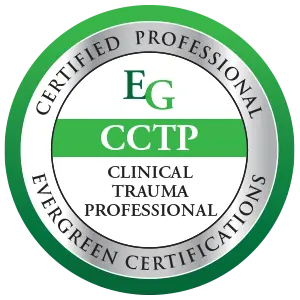 Certified Clinical Trauma Professional (CCTP) credential from Evergreen Certifications