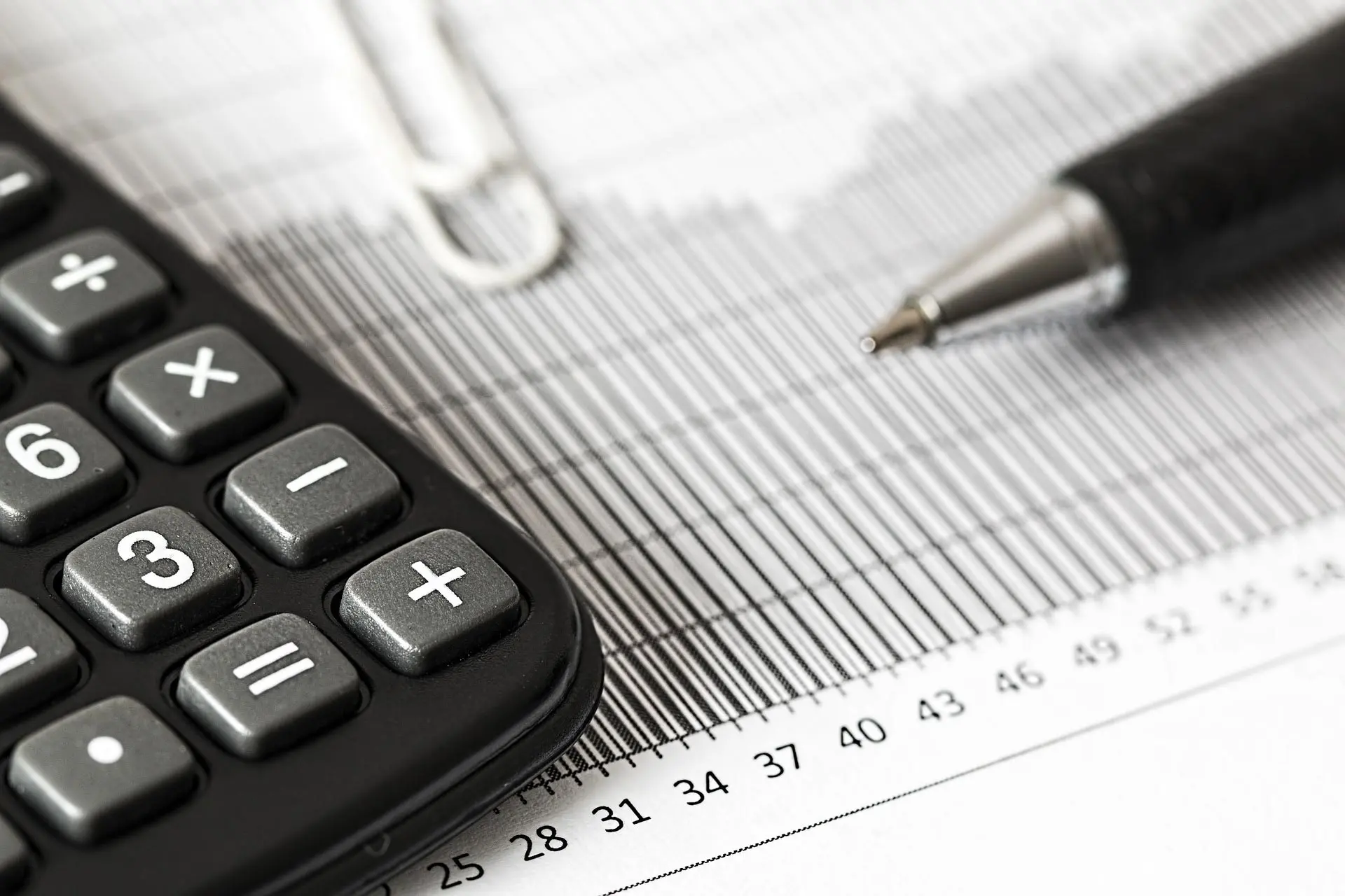 Calculator & Pen
